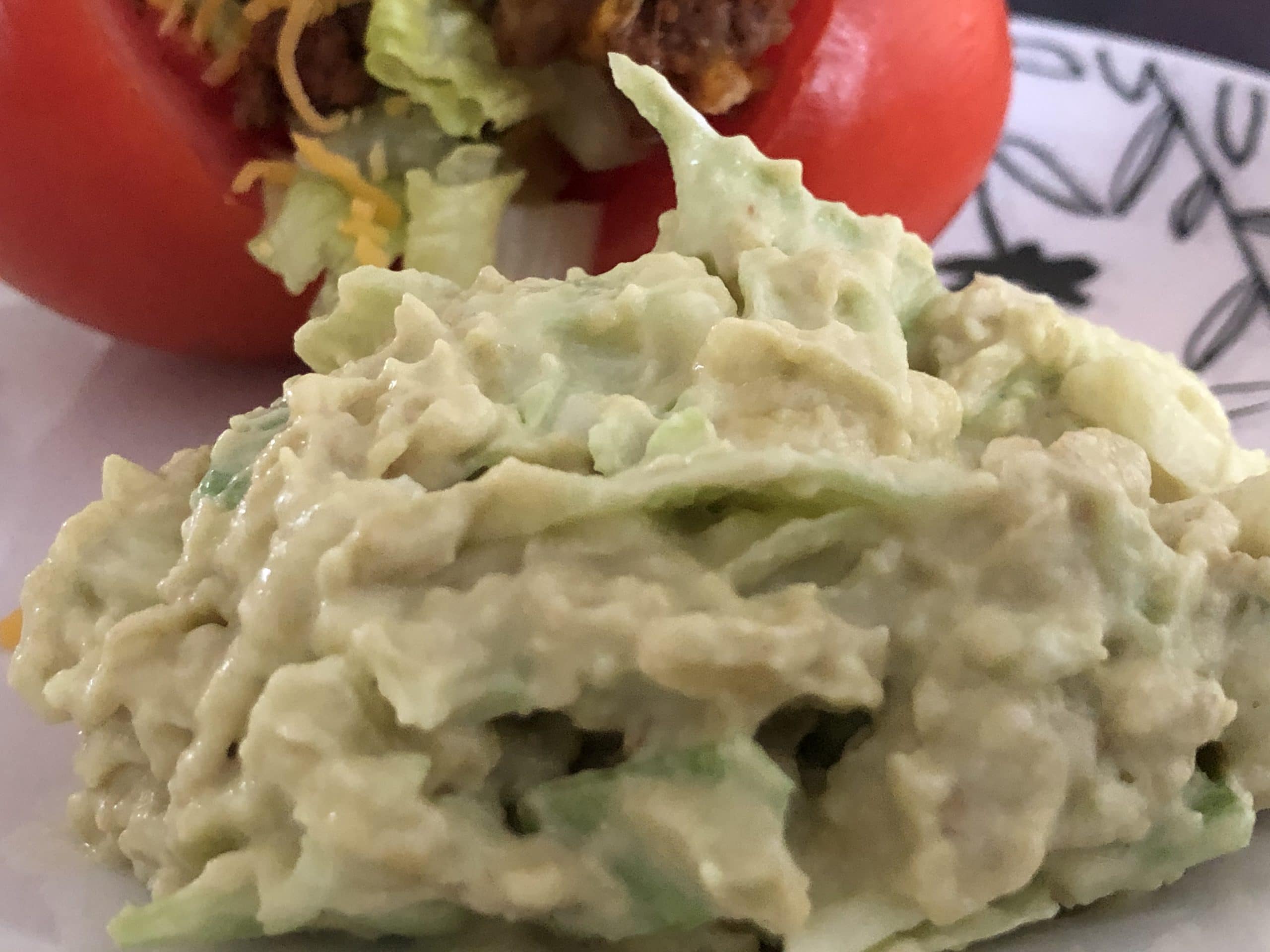 Creamy Avocado Coleslaw