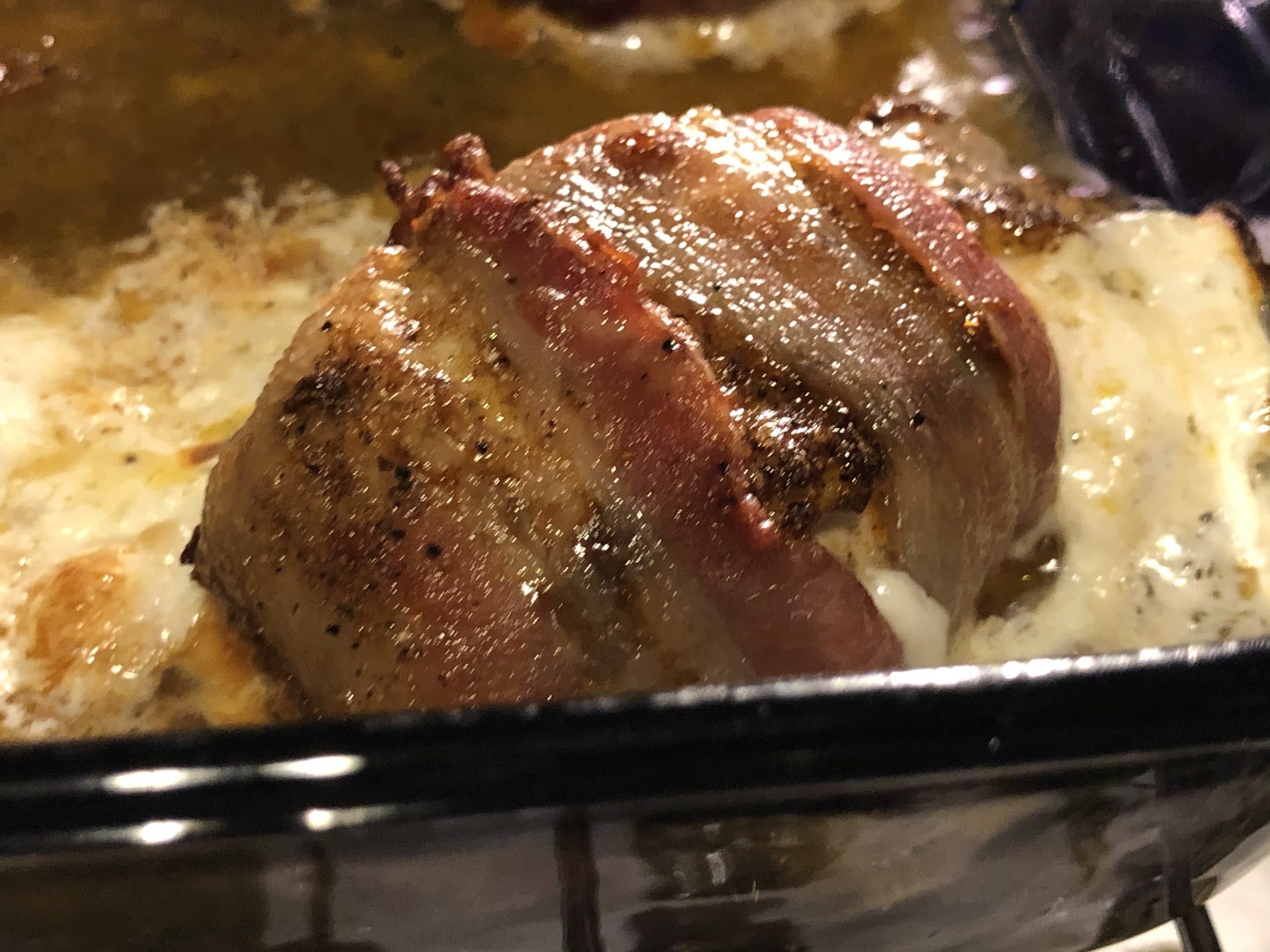 Spicy Mozzarella Stuffed Chicken Keto recipe