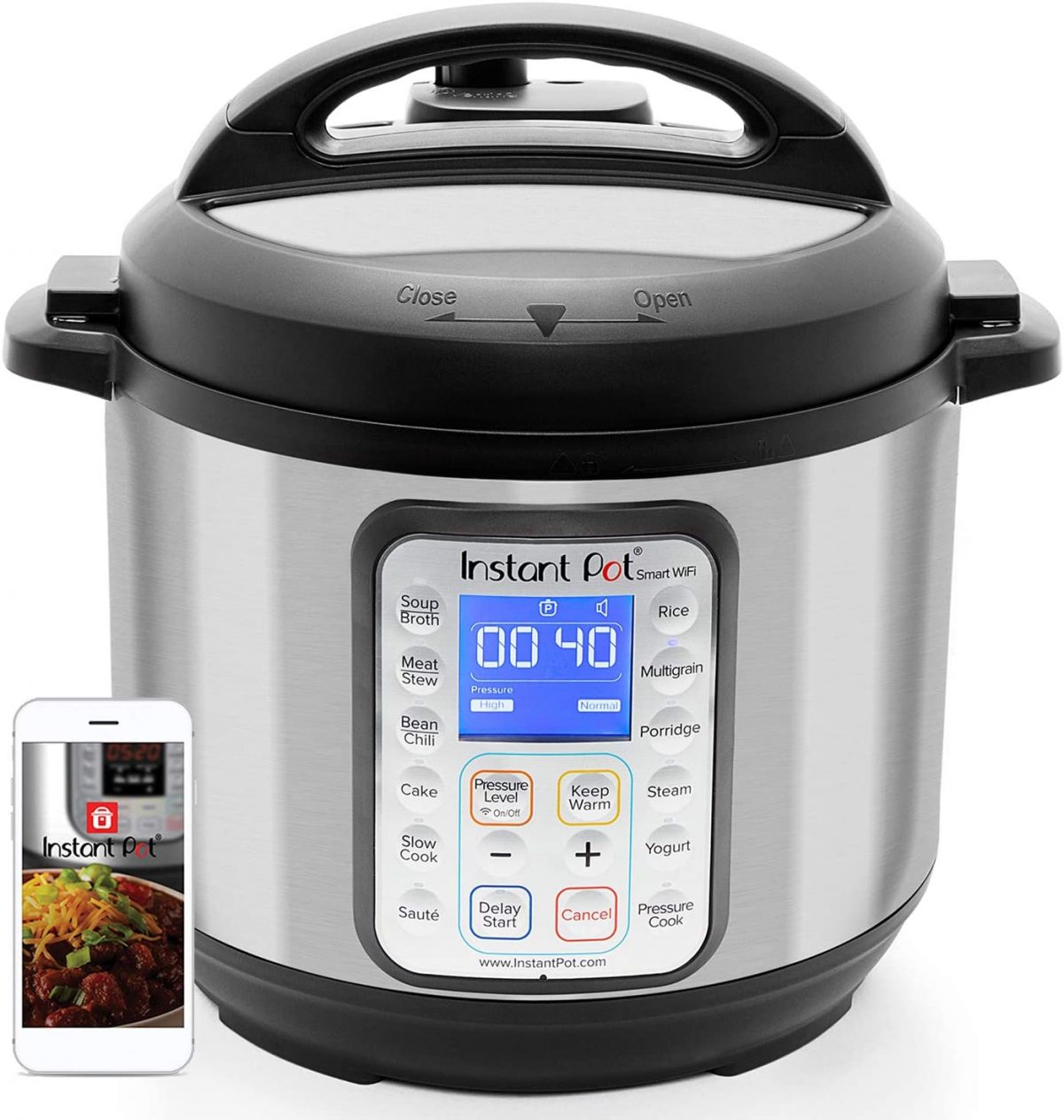 8-in-1 Instant Pot Smart Wifi Multi-Cooker | Crockpot | Slowcooker