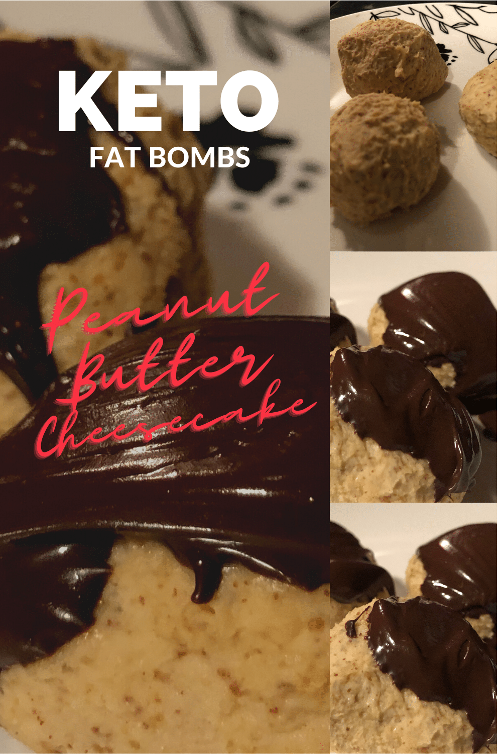 Chocolate Covered Almond Butter Cheesecake Bites