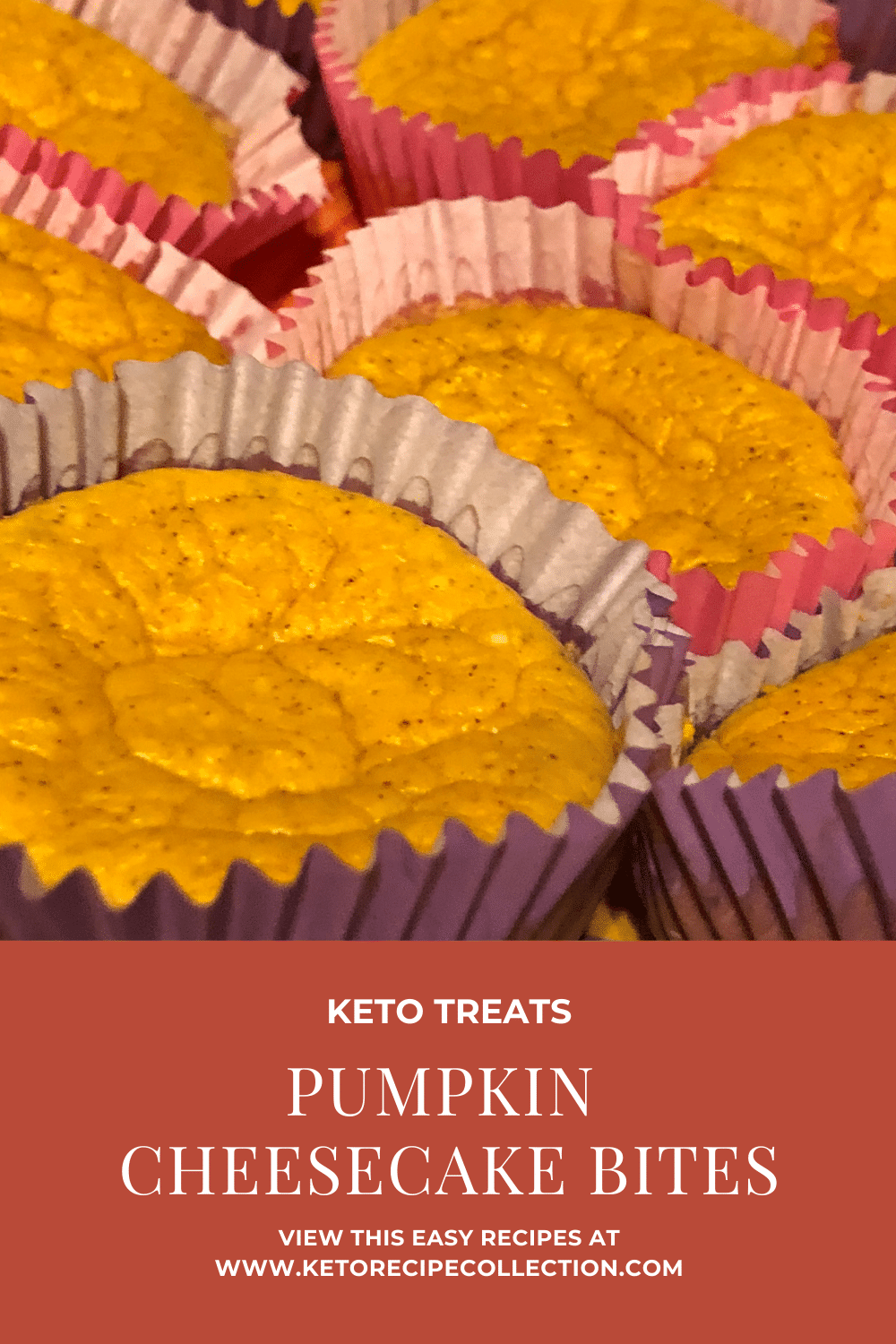 Keto Pumpkin Cheesecake Bites Keto Recipe Collection Keto Dessert