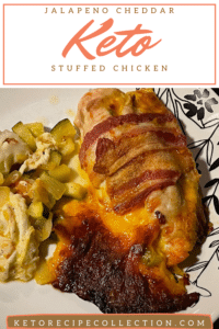 keto stuffed chicken breast with jalapeno cheddar and bacon