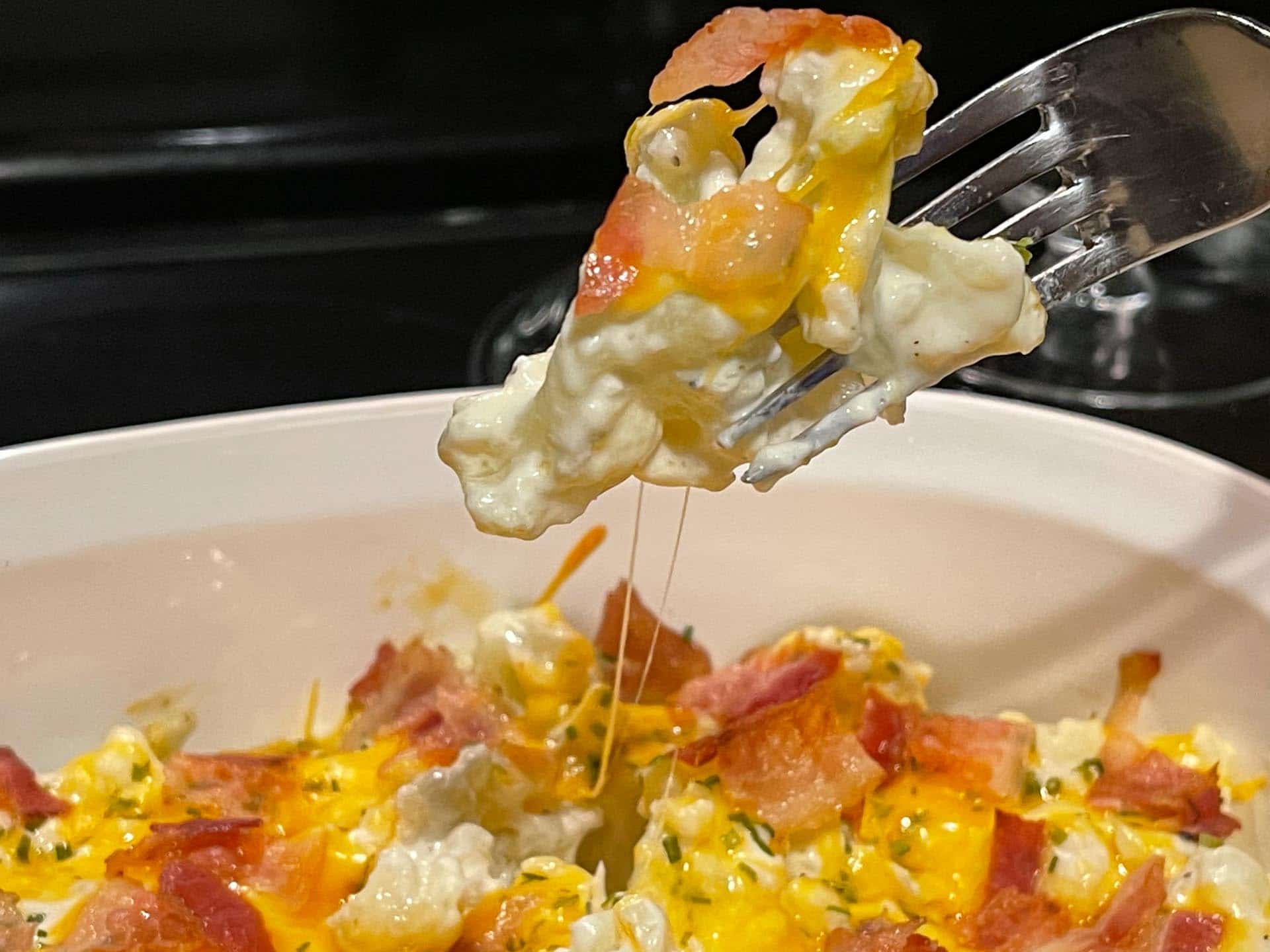 A bit of keto cauliflower casserole