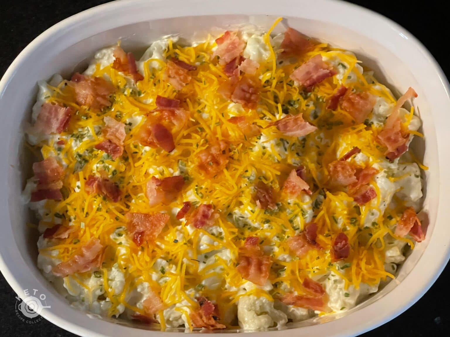 Easy Keto Cauliflower Casserole Recipe Keto Cauliflower Side Dish