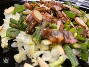 Keto Asparagus Salad with Slivered Almonds