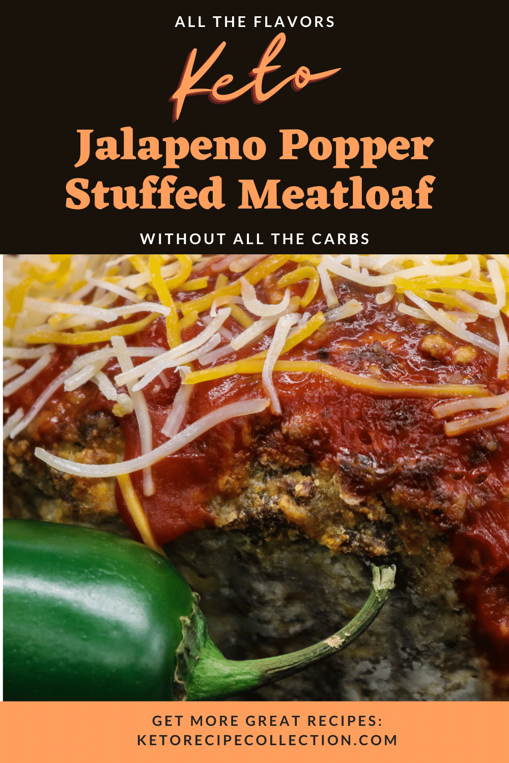 Jalapeno Popper Stuffed Keto Meatloaf Recipe Keto Recipe Collection