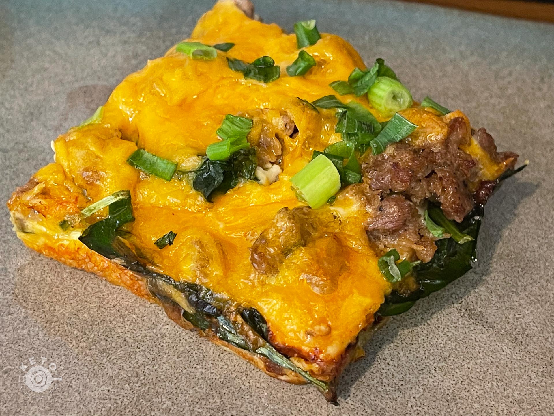 Keto Breakfast Casserole with Sausage