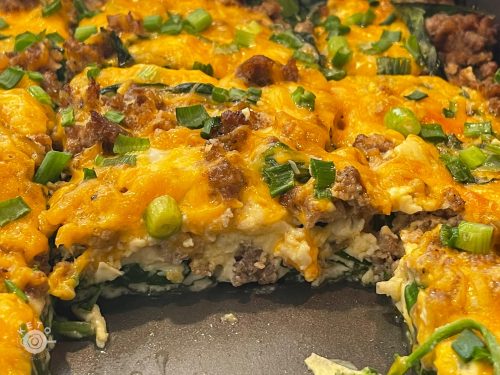 Keto Breakfast Casserole with Sausage - Keto Recipe Collection