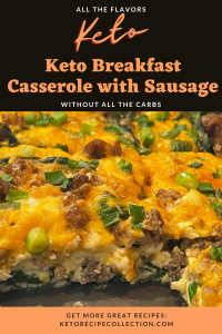 Keto Breakfast Casserole with Sausage