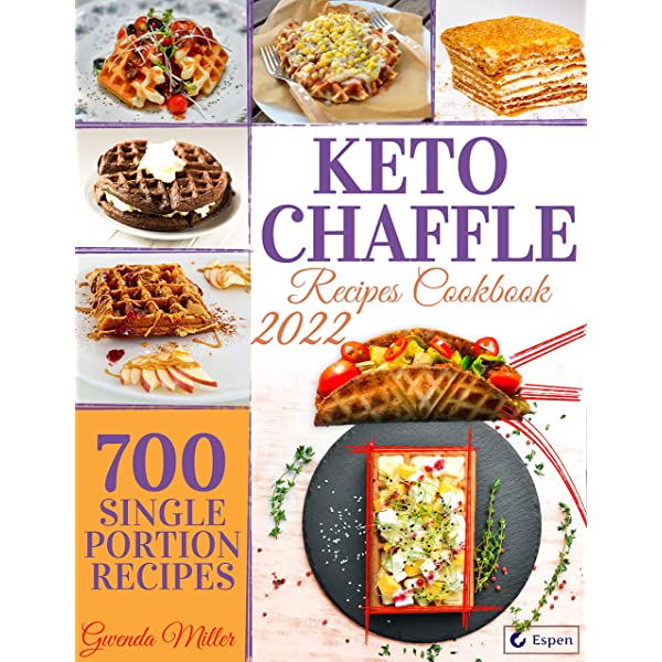 cover of Keto Chaffle cookbook for 2022