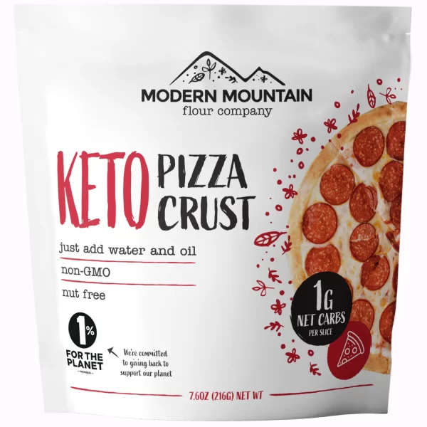 bag of keto pizza crust